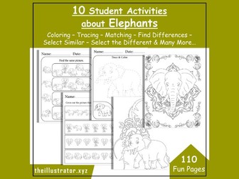 10 Student Activities About Elephants to Improve Critical Thinking and Sharpen Focus in Children