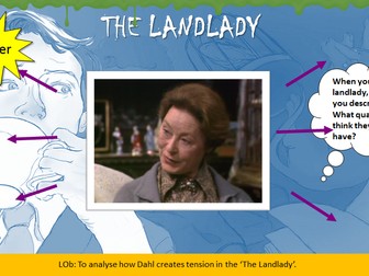 Roald Dahl - The Landlady Scheme of work (AO2 focus)