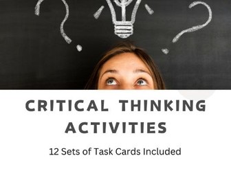 Critical Thinking Guide, Lessons & Activities