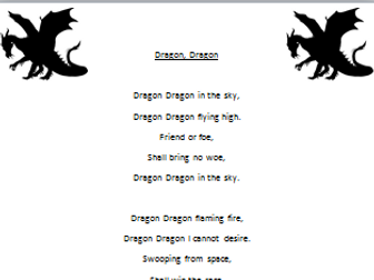 Viking Dragon Poems