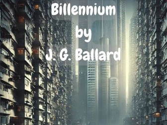 Analysis of Billennium by J. G. Ballard