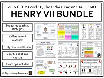 Henry VII A Level Bundle