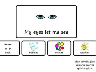 Explore the world around me - sensory story