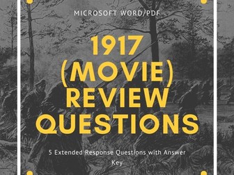 1917 (Movie) Review Questions