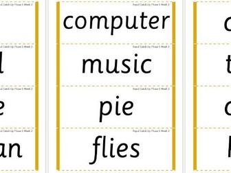 Rapid Catch Up Phase 5 Week 2 (Supports Little Wandle)
