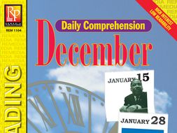 December: Daily Comprehension