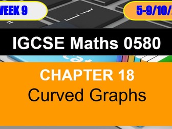 IGCSE Maths Chapter 18: Curved Graphs – Complete Lesson PowerPoint (Core & Extended)