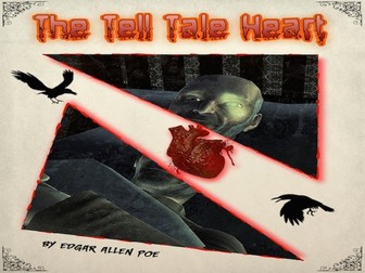 The Tell Tale Heart by Edgar Allan Poe - Comic Book