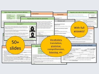 EDEXCEL A Level French – L’impact positif de l’immigration – PRACTICE ACTIVITIES