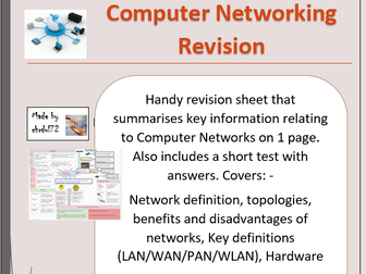 Computing revision - Computer Networking