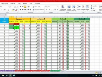 Year 6 Data Assessment Sheet