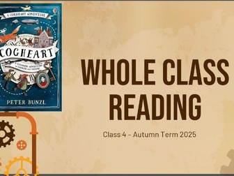 "Cogheart" (Peter Bunzl) WCR Planning & Resources