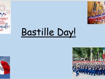 KS2/ KS3 Bastille Day PowerPoint