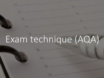 AQA exam technique for history A level