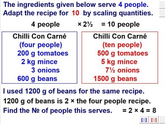Solve Problems Using Ratio (Foundation)