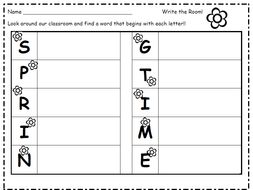 Write the Room Bundle- A Great Center!