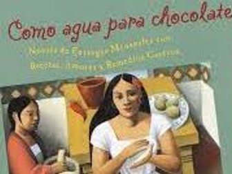 A Level Spanish Como Agua Para Chocolate Bundle