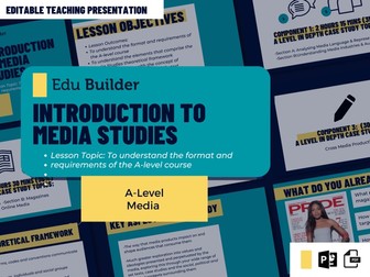 An Introduction to A-Level Media