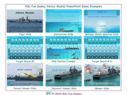 Advice Modals English Battleship PowerPoint Game