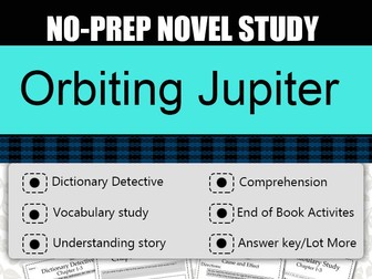 Orbiting Jupiter Novel Study-Complete Novel Guide and Chpater Activites.