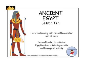 AncientEgypt:Gods-ListeningActivity+PowerpointActivity