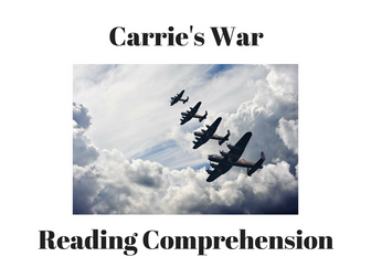 Carrie's War Reading Comprehension