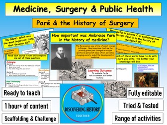 Pare History of Surgery