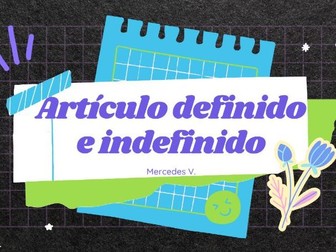 Definite and Indefinite Articles in Spanish: A Beginner's Guide and Practice (A1 Level)