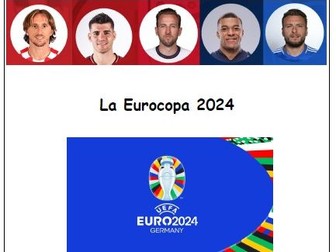 Euros 2024 booklet in Spanish - great for teaching, independent project or cover!