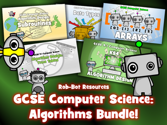 GCSE 9-1 Computer Science Algorithms Bundle