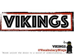 Vikings Topic Vocabulary Pack