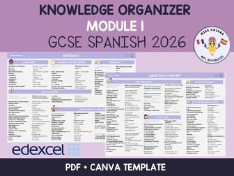 Module 1 - Spanish New GCSE - 2026 - Edexcel