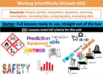 Working Scientifically (Activate KS3)