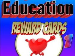 Physical Education Reward Cards 1