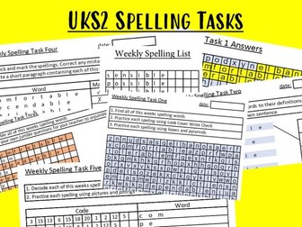 Spelling 'ce’/‘cy’ and ‘se’/‘sy’ homophones Year 6 upper KS2 Spelling tasks  NEW for 2021