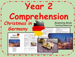 Year 2 non-fiction comprehension - Christmas in Germany by blossomingminds | Teaching Resources