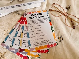 Blooms Taxonomy Flashcards