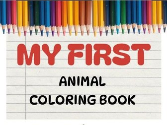 Animals coloring book