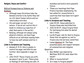 AQA Religious Studies B 2016 Theme B revision