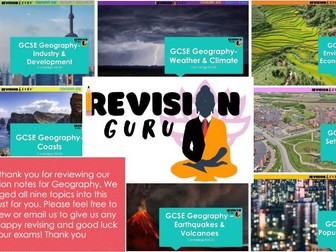 GCSE Geography - Sample Guide