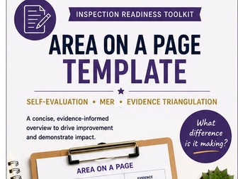 Inspection ready 'area on a page'