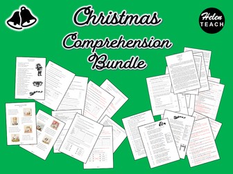 Christmas Comprehension BUNDLE