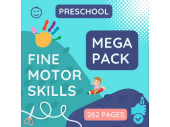 Pre-school Fine Motor Skills - Mega Pack