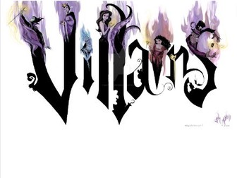 Fictional Villains Booklet (Extracts)