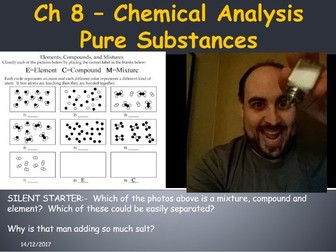AQA GCSE 9-1 Trilogy Science Chemical Analysis L1 - Pure and Impure Substances
