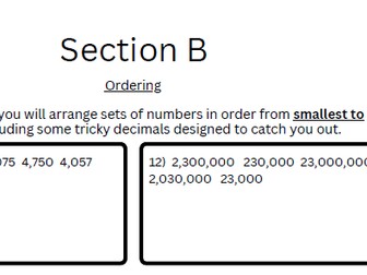 Mastering Place Value & Decimals Worksheet