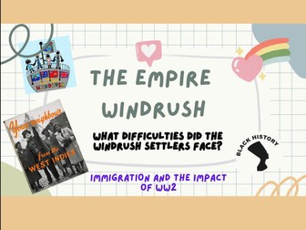 Empire Windrush To know and understand the difficulties faced by the Windrush settlers