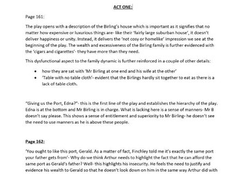 An Inspector Calls: Cold Read Companion