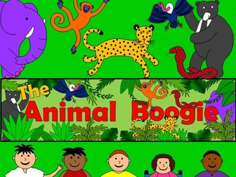 The Animal Boogie story resource pack- Jungle animals