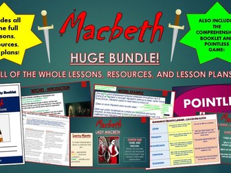 Macbeth Huge Bundle!